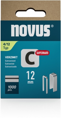 Capse Novus coroana ingusta, C tip 4, 12 mm, 1000 buc/cutie